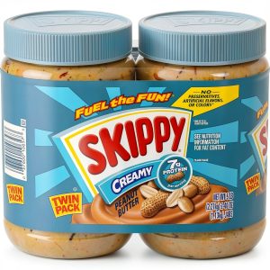 Skippy Creamy Peanut Butter 2 x 40oz Jars – Kosher Gluten Free-0