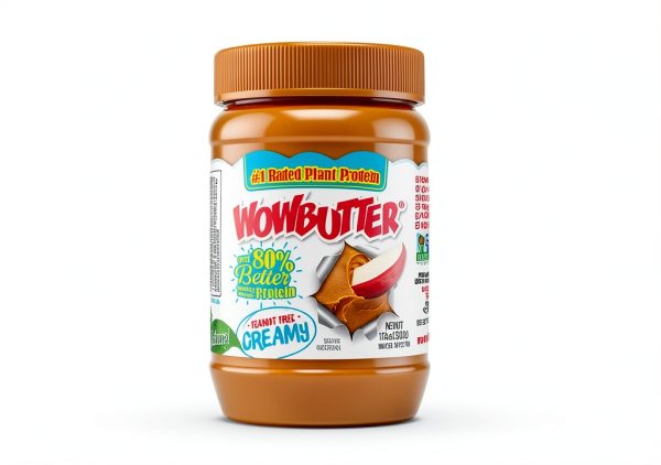 Peanut Butter WOWBUTTER Suvelam Smooth Nut Butter 35.2 Ounce Jar-2